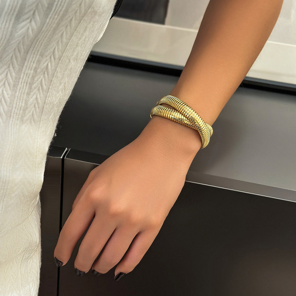 Pulsera Musa - Dorado