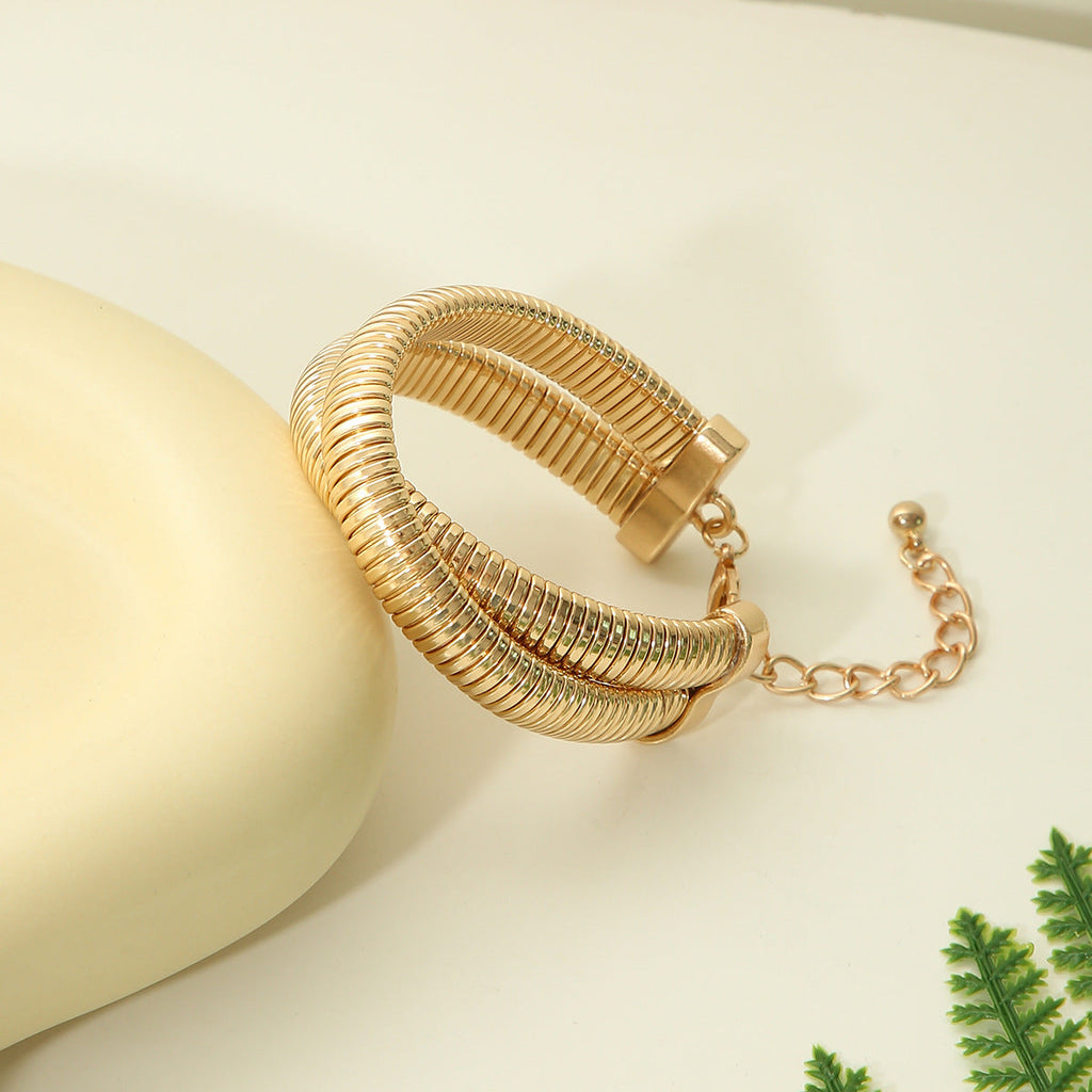 Pulsera Musa - Dorado