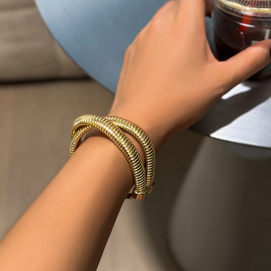 Pulsera Musa - Dorado