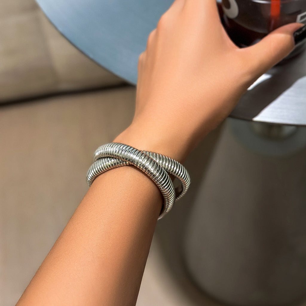 Pulsera Musa - Plateado