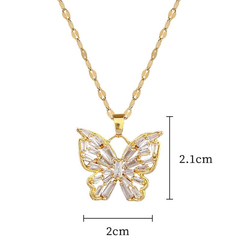 Collar Mariposa