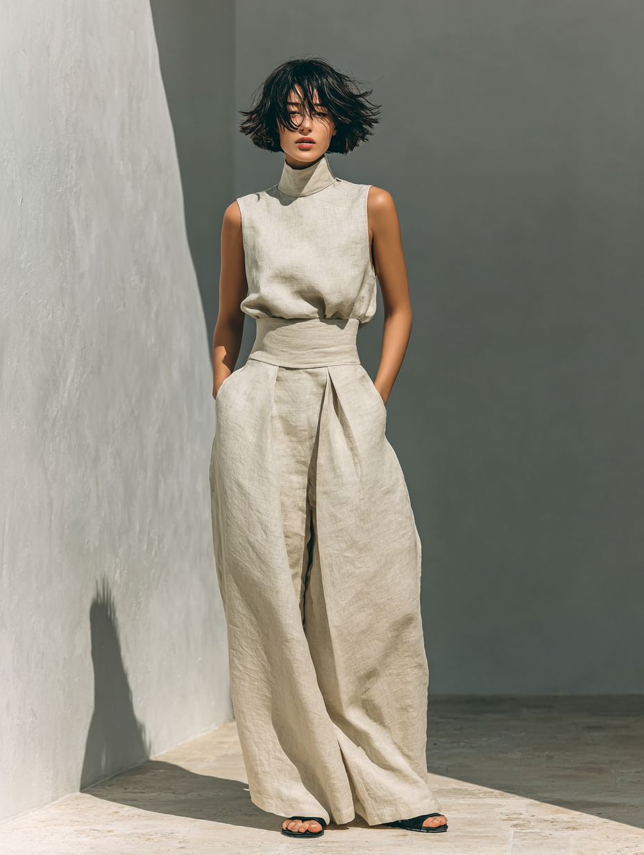 María - Conjunto amplio minimalista para mujer