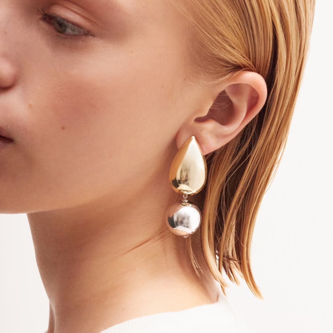 (WH) Pendientes Raining Drops
