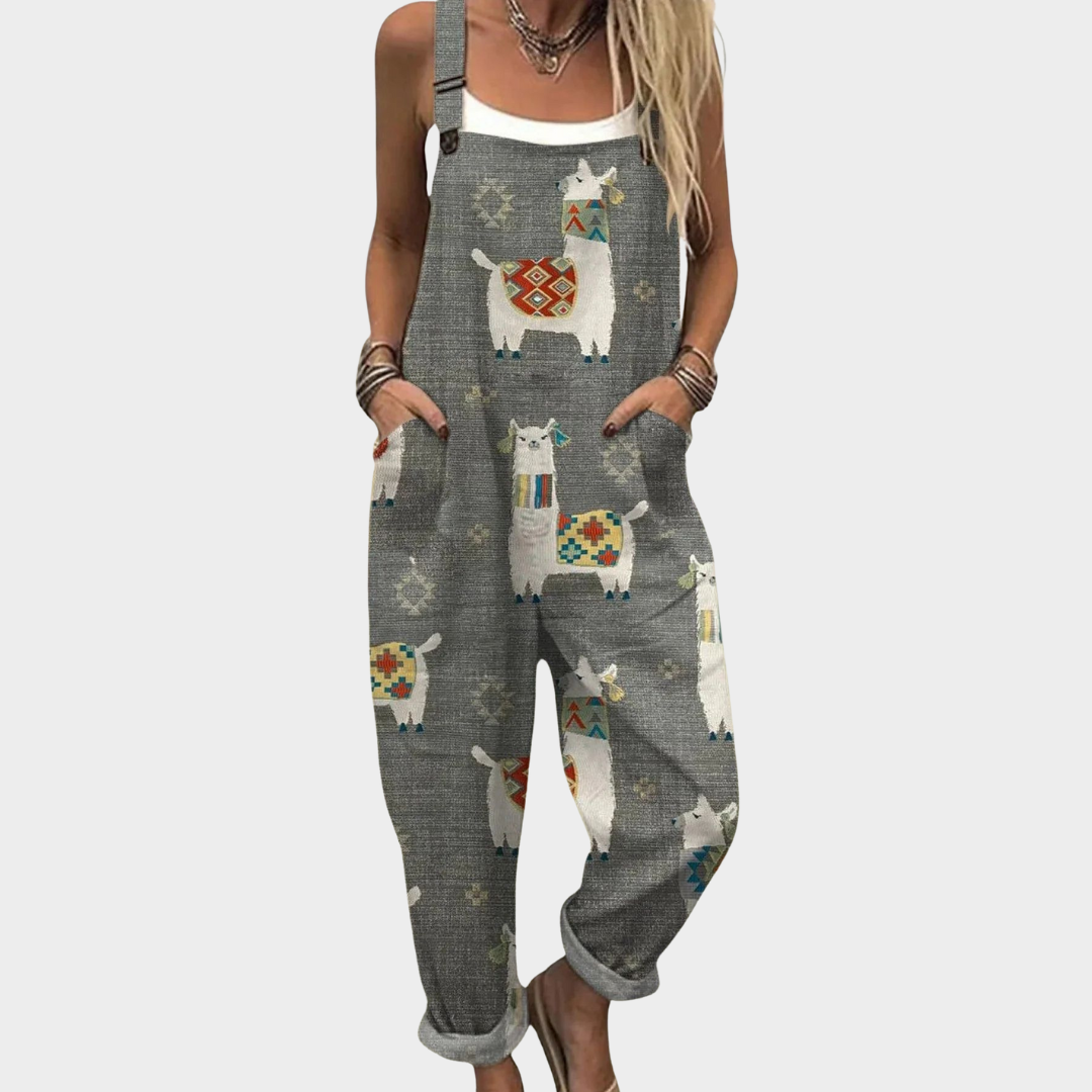 Mono cómodo estampado