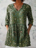 Sophia - Camisa vintage floral