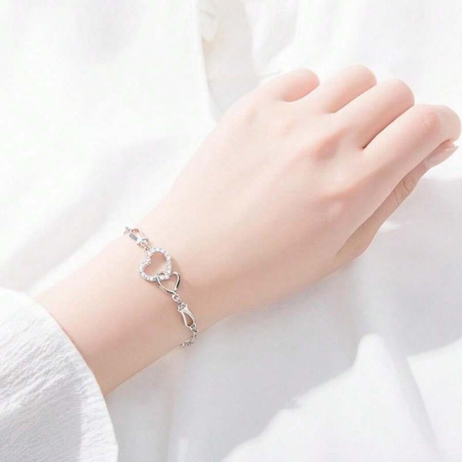 Pulsera Love Forever - Plateada