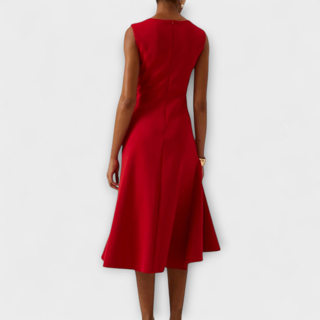 Darlene - Vestido midi sofisticado
