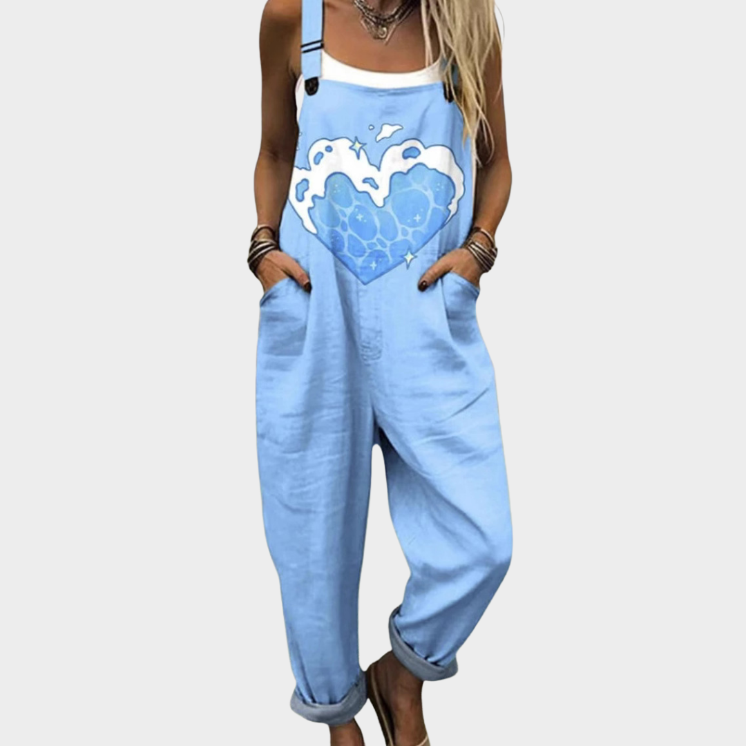 Mono cómodo estampado