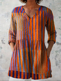 Nadia - Blusa larga con cuello en V