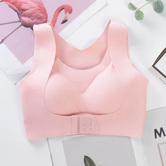 Sujetador mujer cómodo con soporte y diseño cruzado