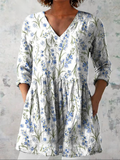 Joana - Blusa larga con cuello en V