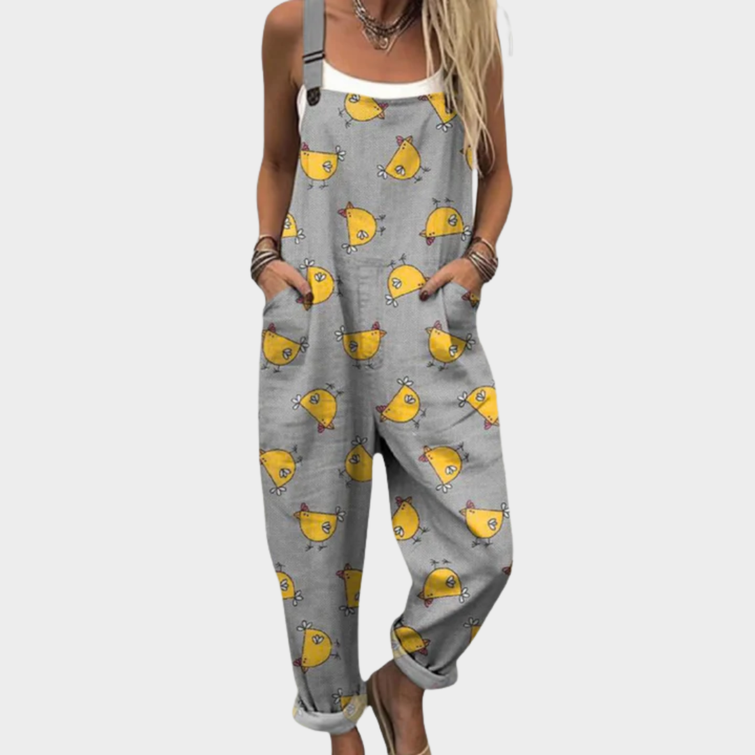 Mono cómodo estampado
