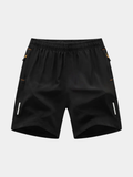 Short deportivo hombre ligero con cintura elástica y bolsillos