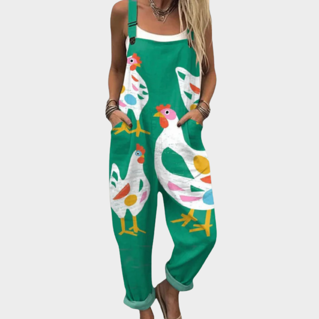 Mono cómodo estampado