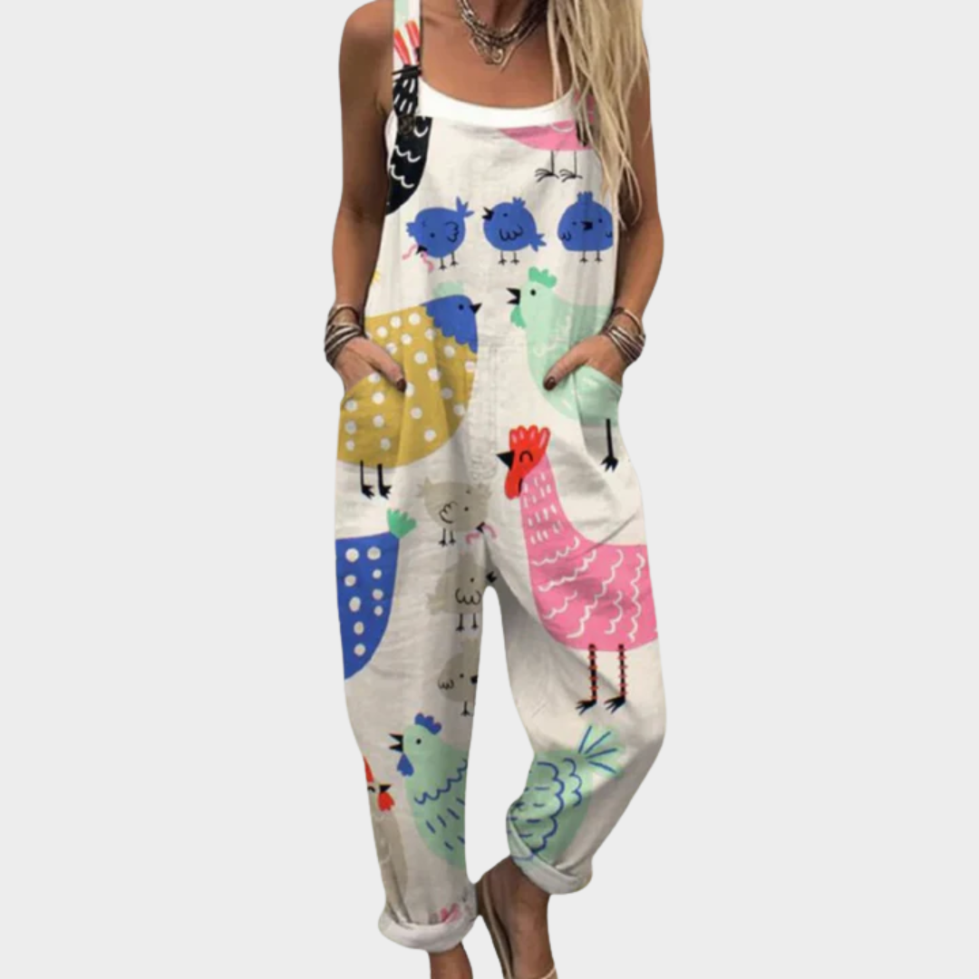 Mono cómodo estampado
