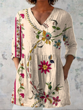 Clara - Blusa larga con cuello en V