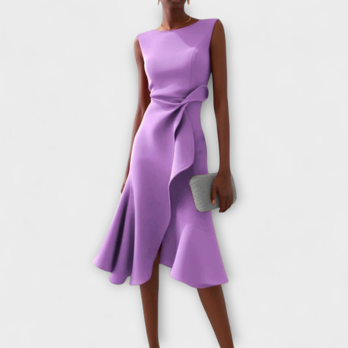 Darlene - Vestido midi sofisticado