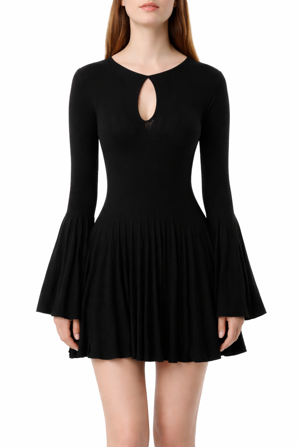 Eva- Vestido mini "Noir Muse"