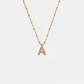 (WH) Collar Shine Letter