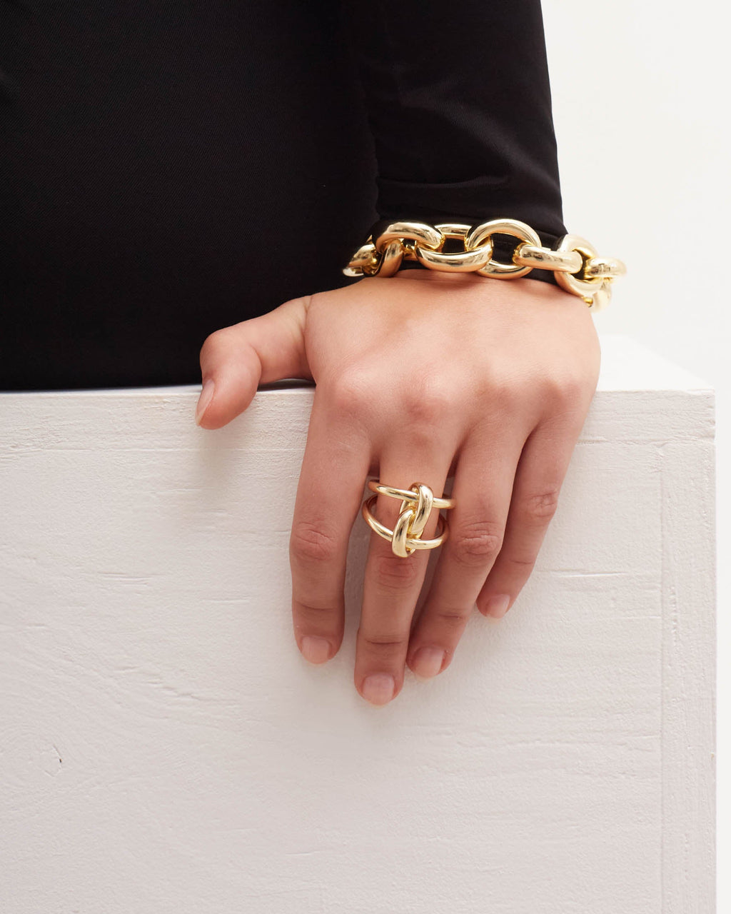 (WH) Anillo Oval Links