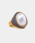 Anillo Pearl & Rodium