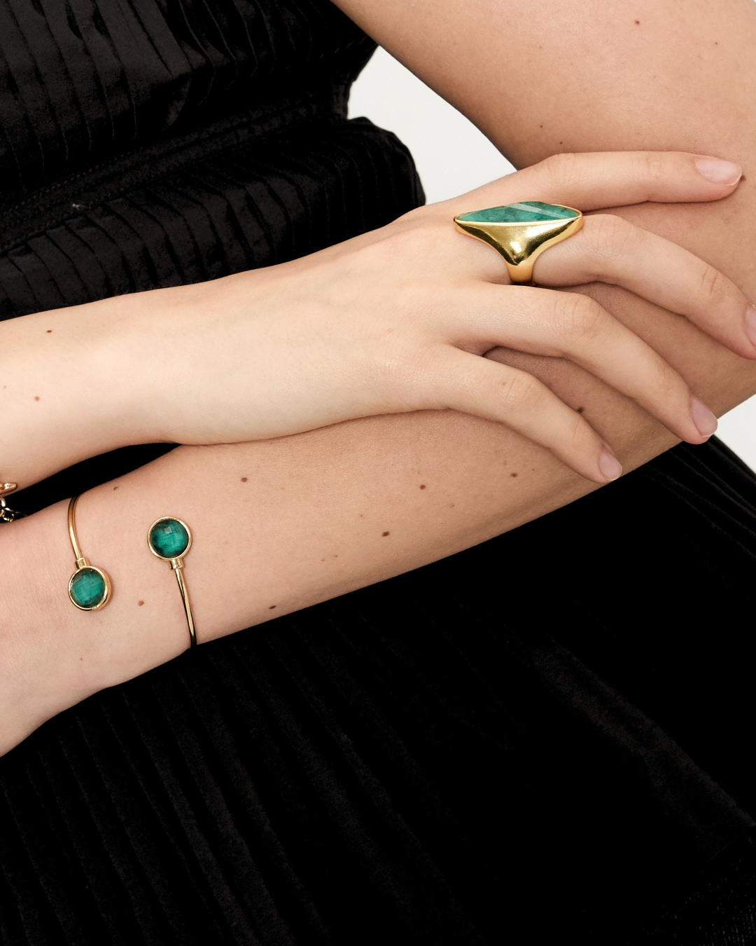 Anillo Organic Emerald
