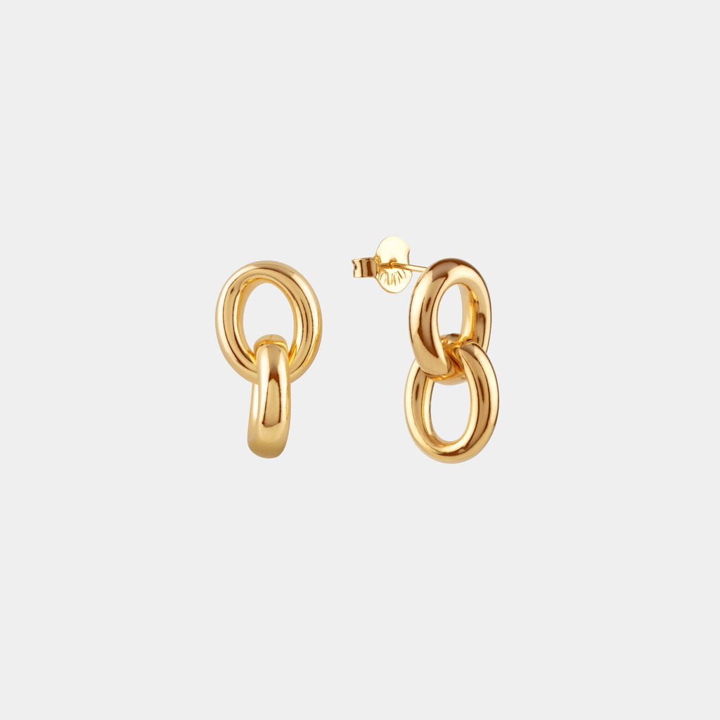 (WH) Pendientes Oval Links