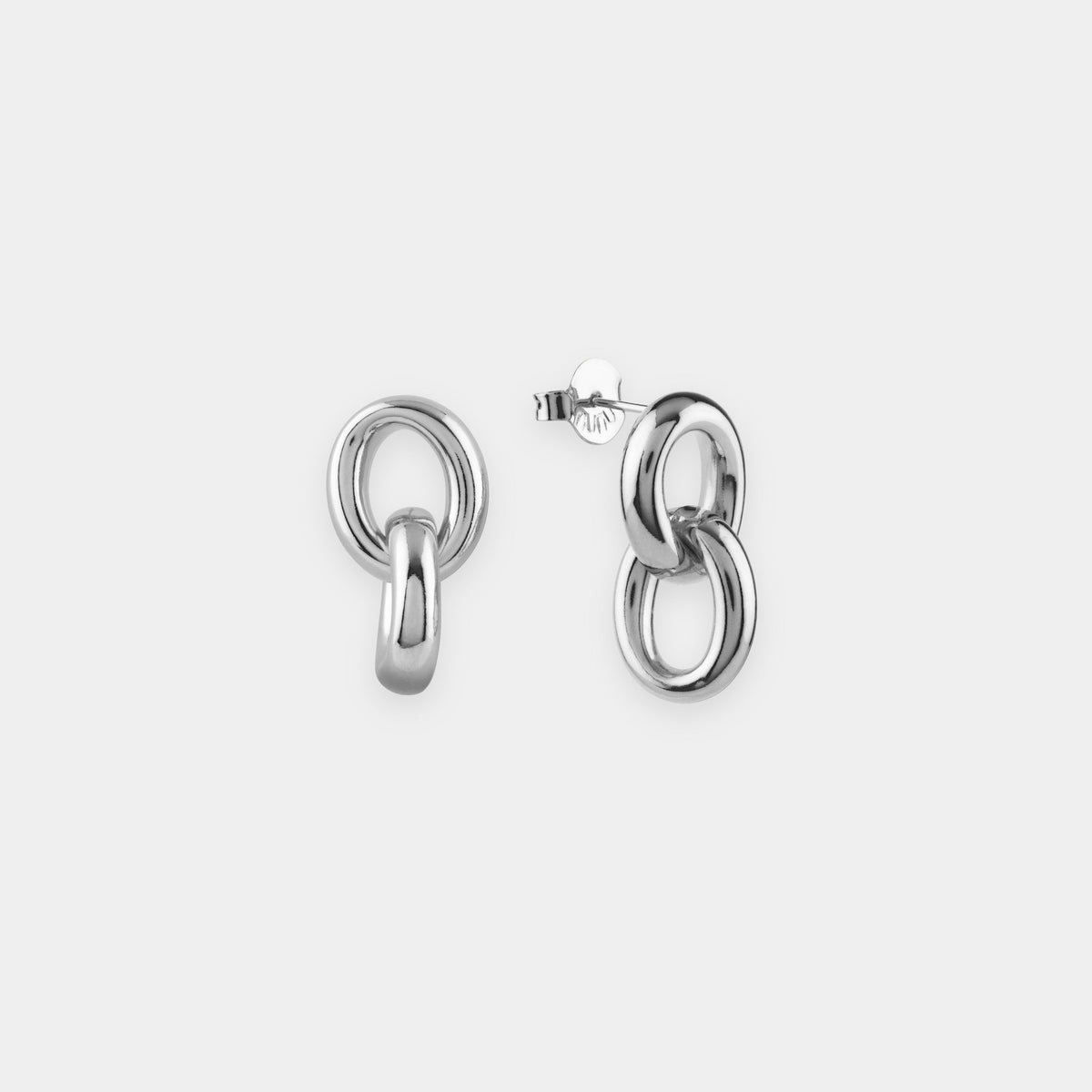 (WH) Pendientes Oval Links