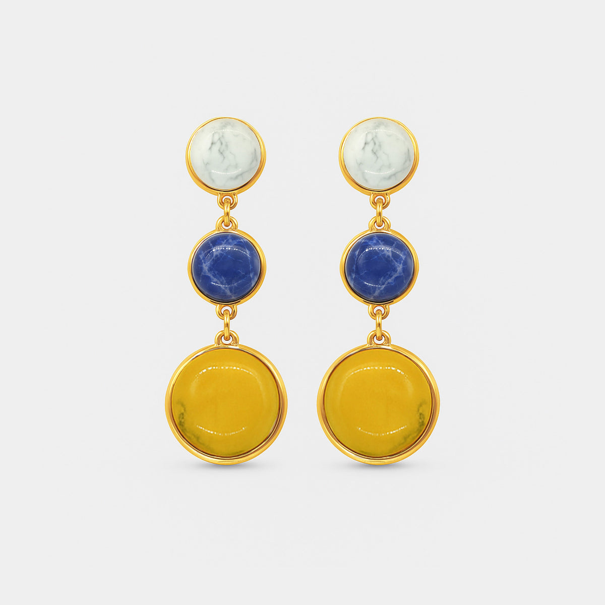 Pendientes Earth Stones