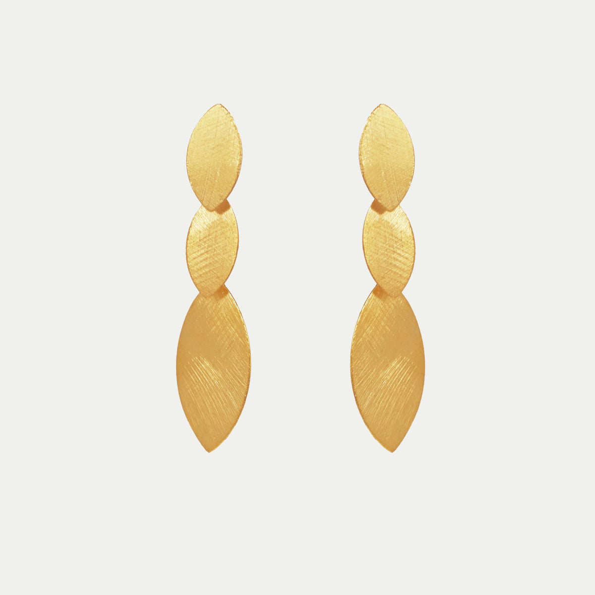 (WH) Pendientes Three Leaves
