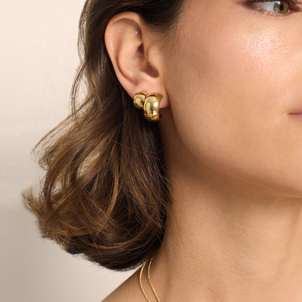 (WH) Pendientes Half Moon