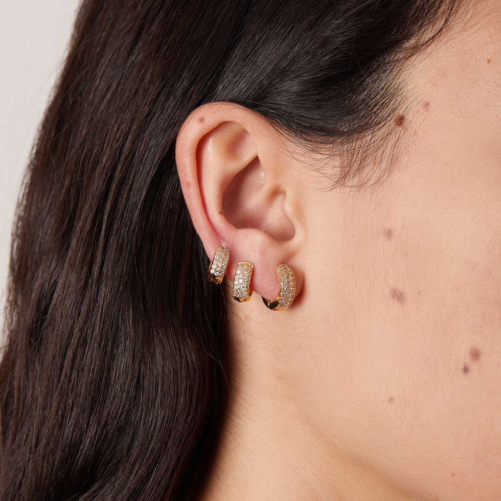 Pendientes Triple Diamonds II