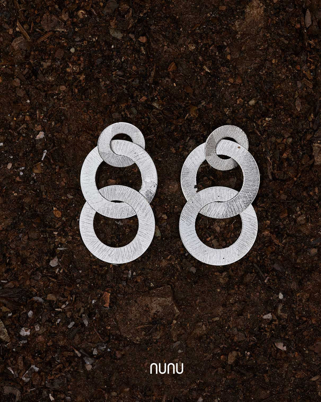 Pendientes Three Rings