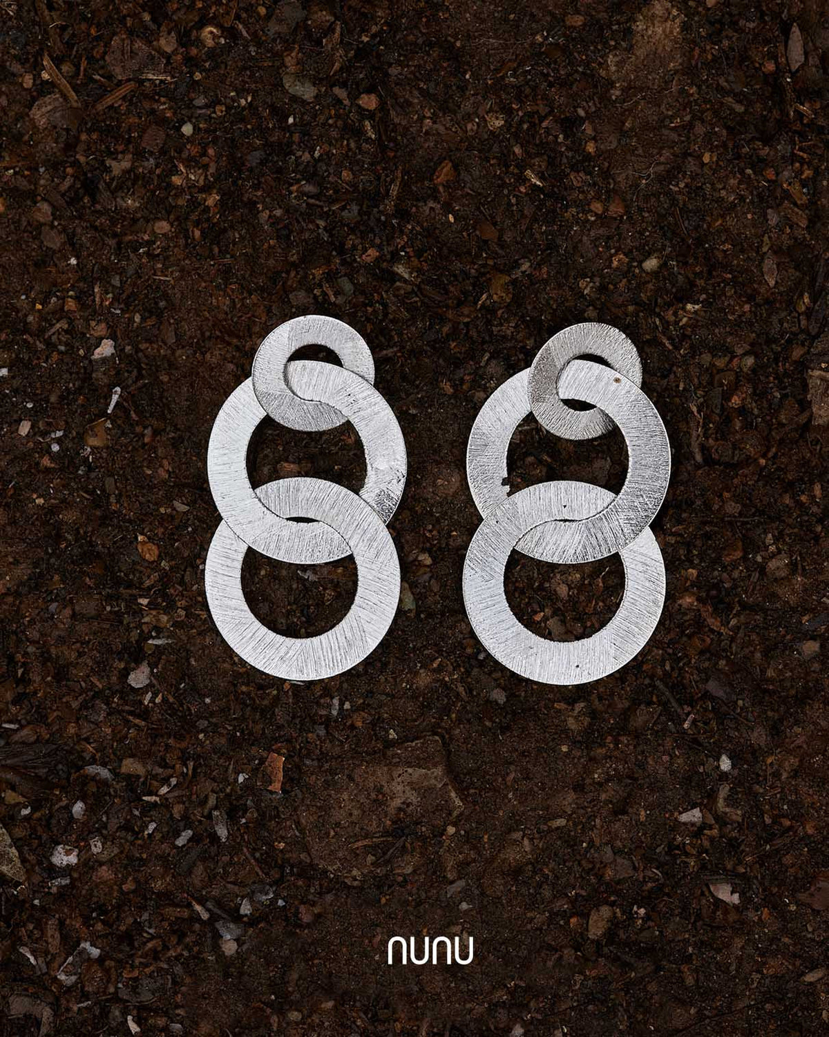 Pendientes Three Rings