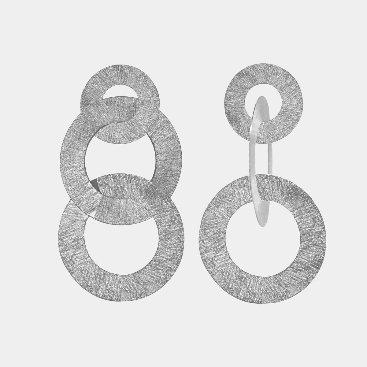 Pendientes Three Rings