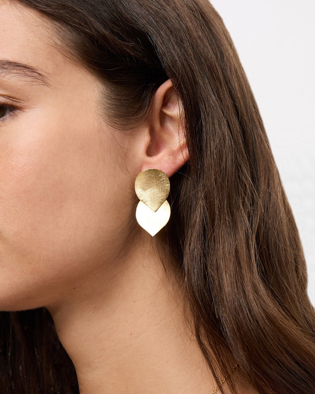 (WH) Pendientes Two Petals