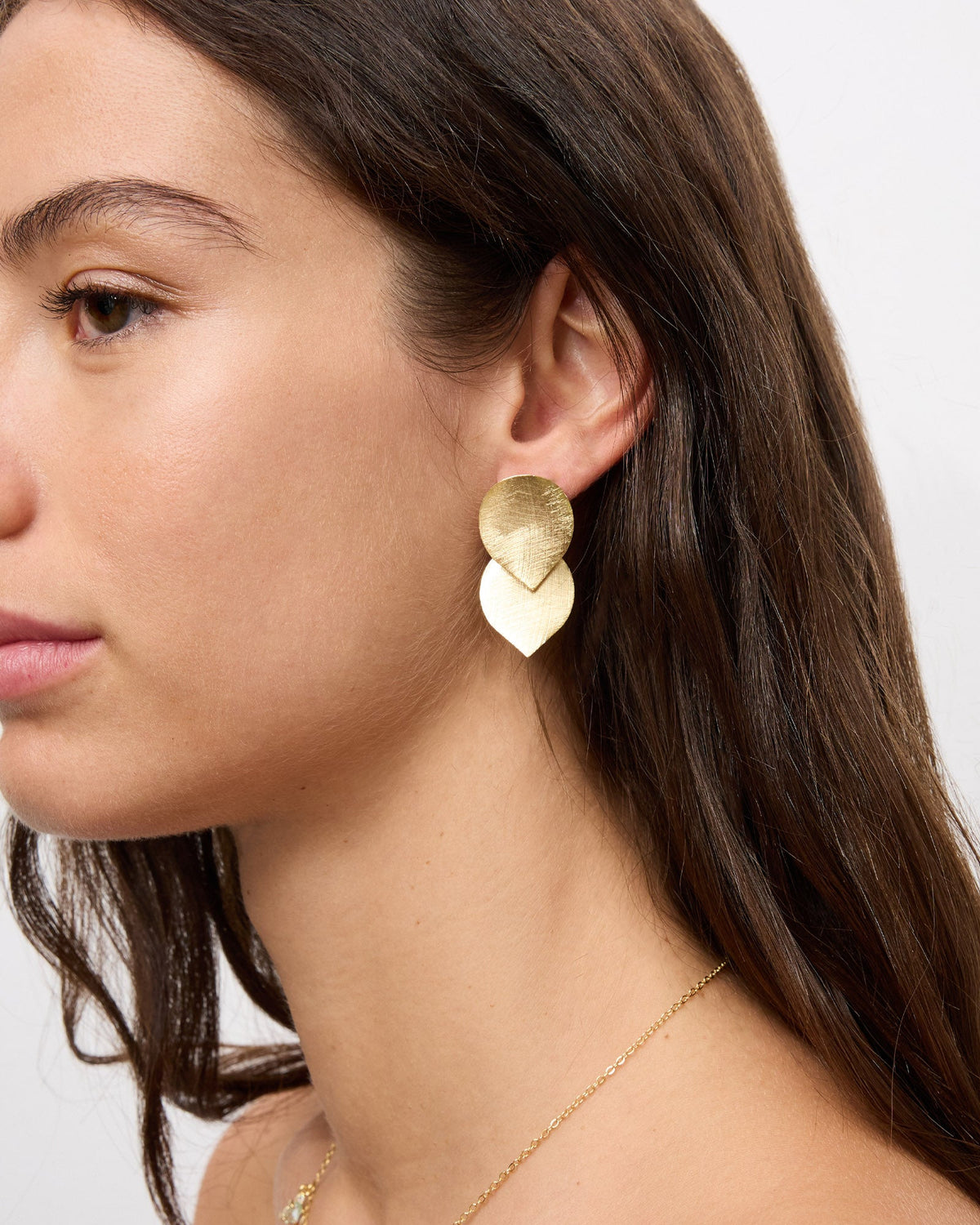 (WH) Pendientes Two Petals