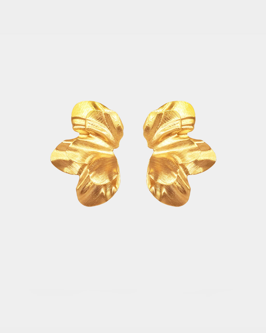Pendientes Double Half Flower