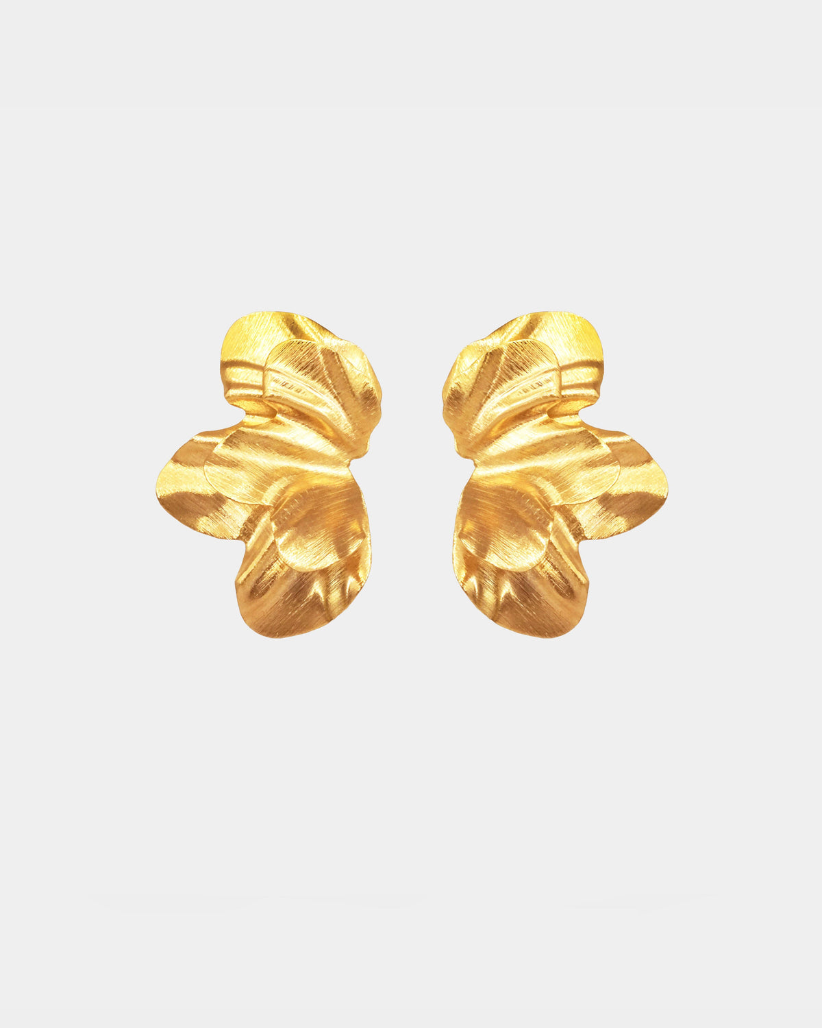 Pendientes Double Half Flower