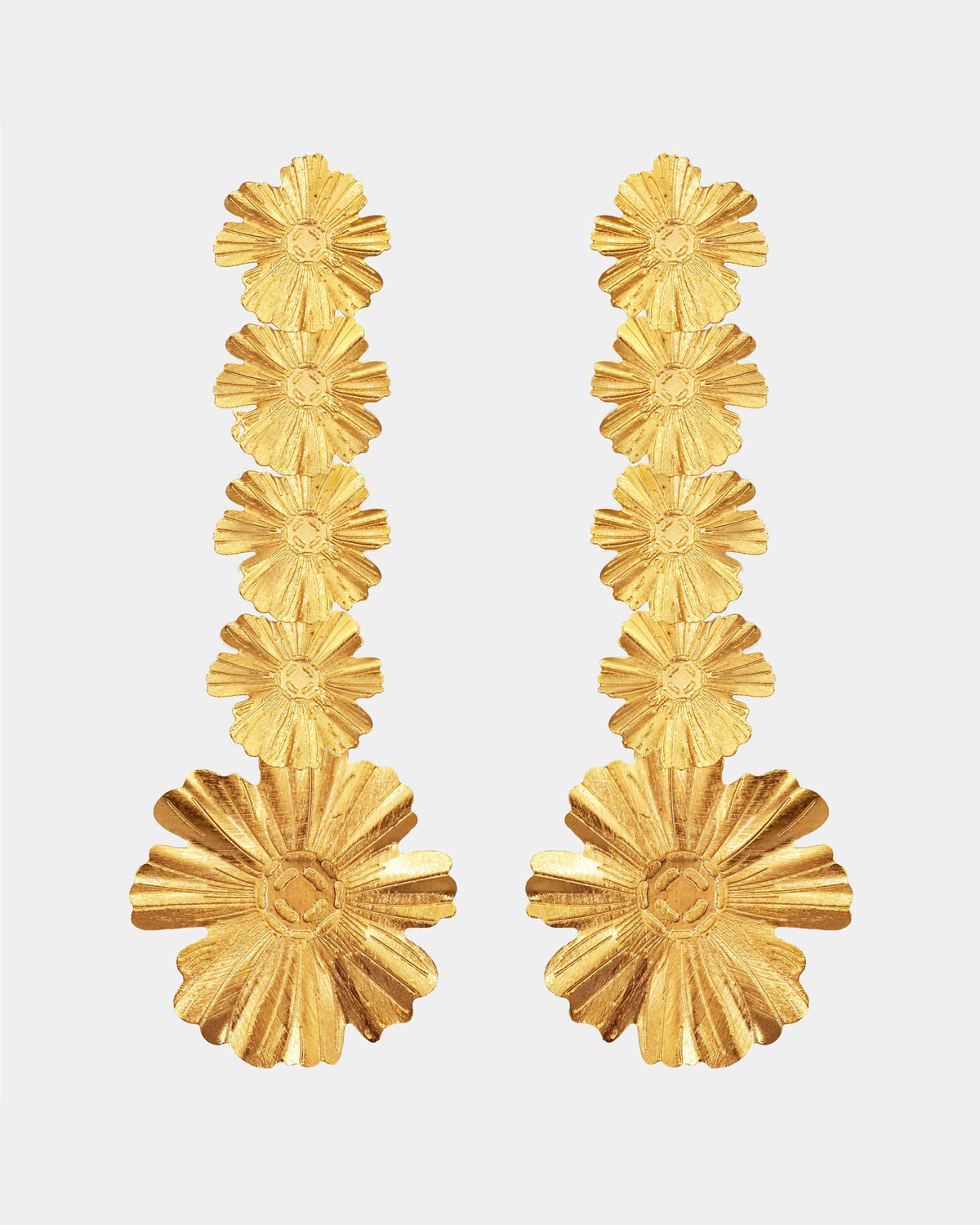 Pendientes Long Sunflower