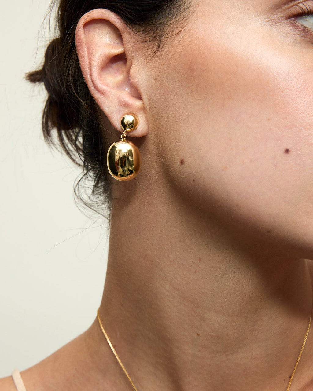 (WH) Pendientes Duo Lisse