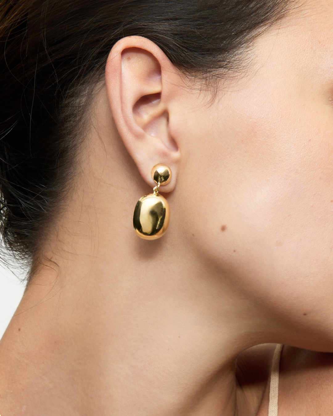 (WH) Pendientes Duo Lisse