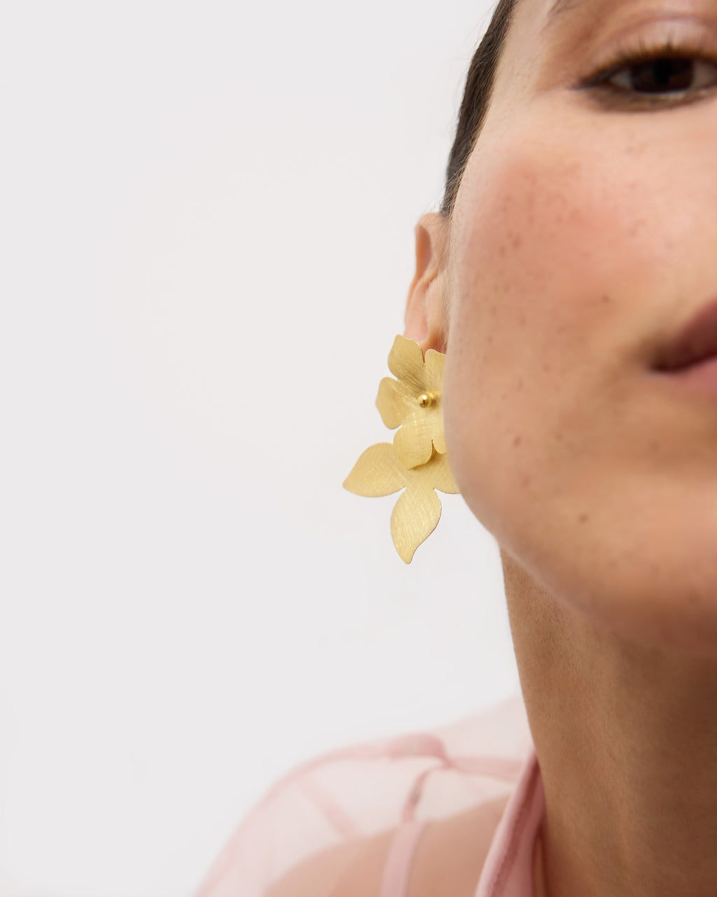 (WH) Pendientes Vinca & Magnolia