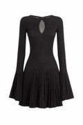 Eva- Vestido mini "Noir Muse"