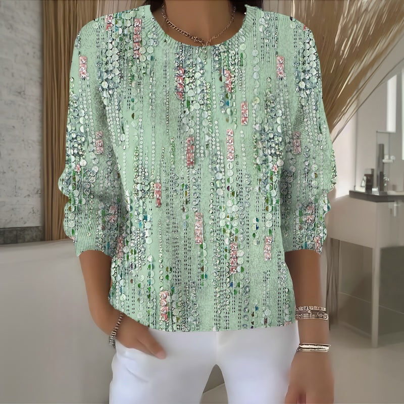 Enea - Blusa Vintaje Elegante
