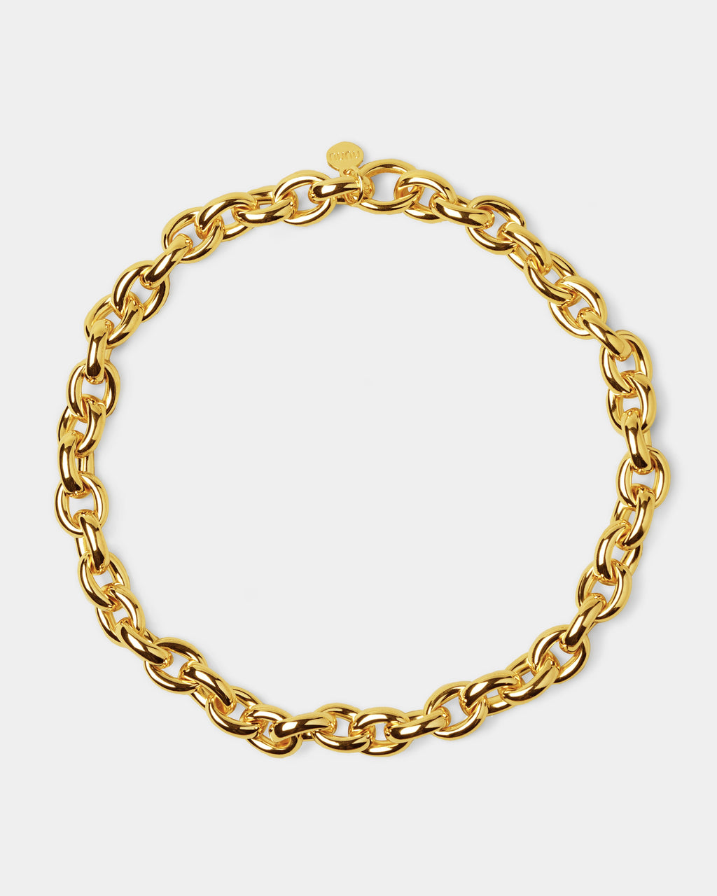 (WH) Collar Big Oval Lock