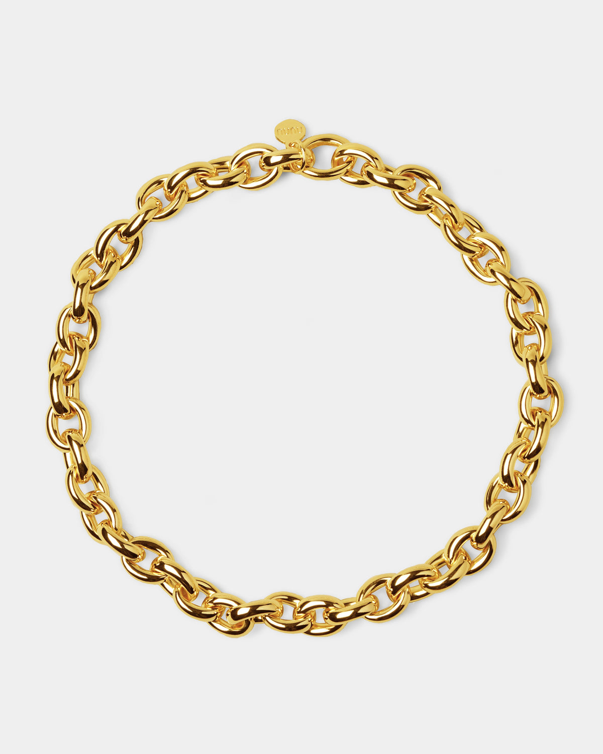 (WH) Collar Big Oval Lock