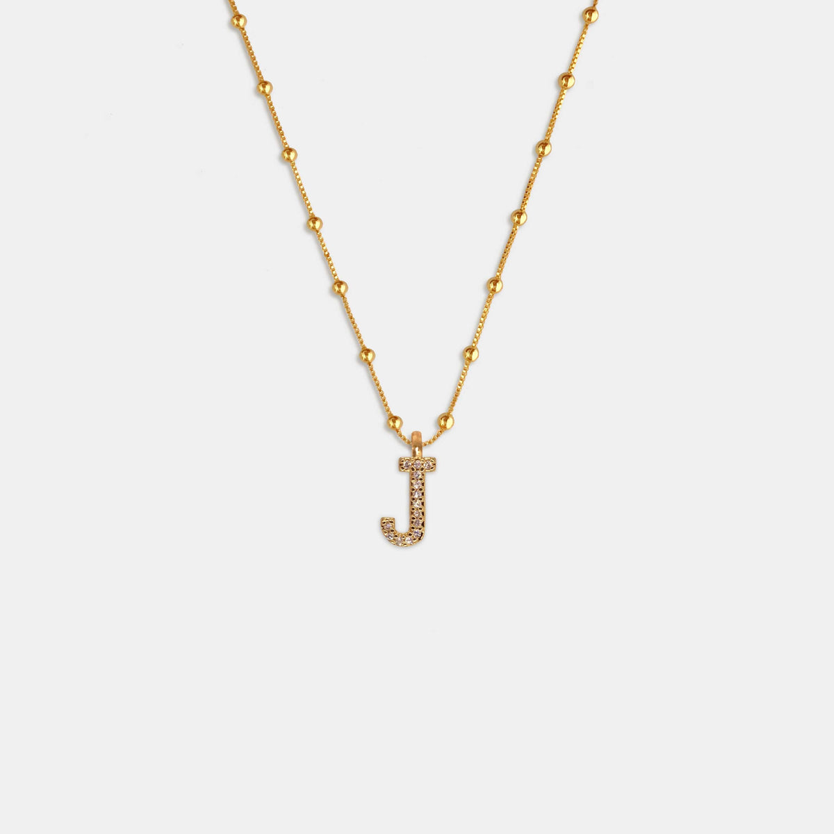 (WH) Collar Shine Letter