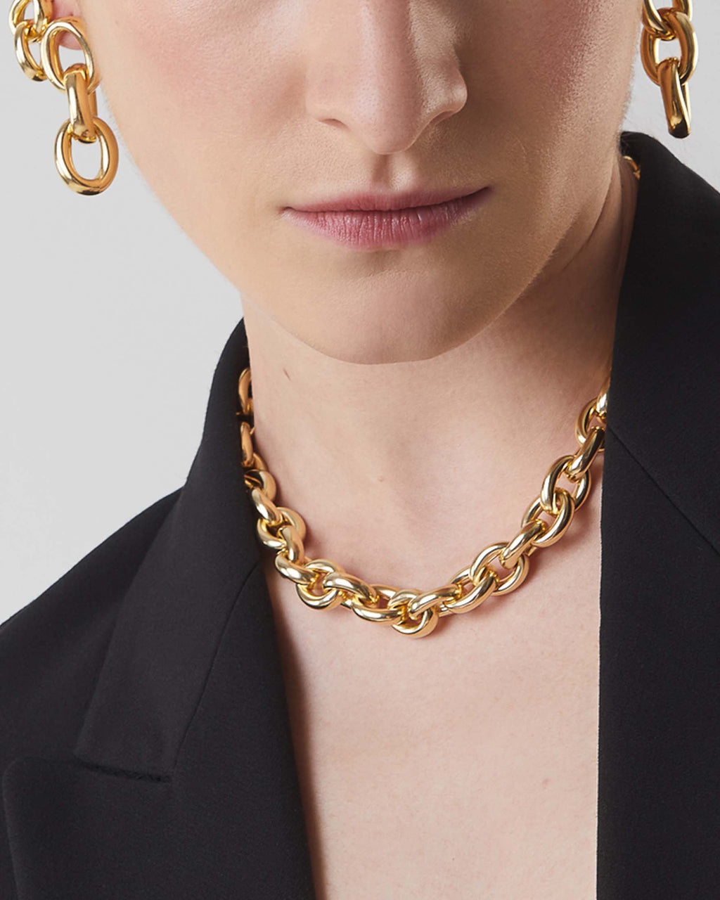 (WH) Collar Big Oval