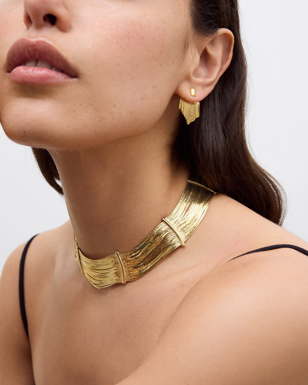 (WH) Choker Maxi Flare